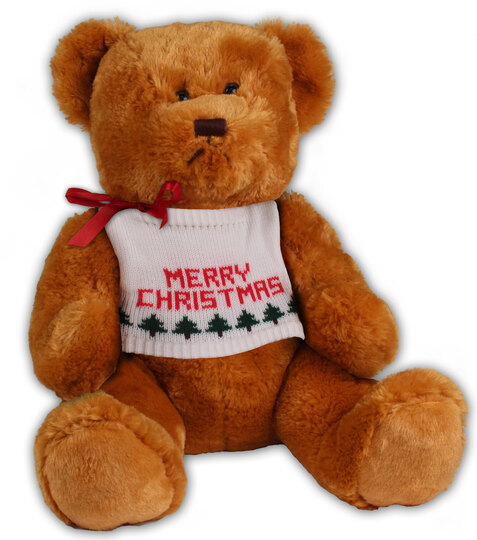 Personalized Christmas Holiday Teddy Bear